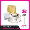 JJ Royal Coffee Mandheling Arabica Drip Filter Inner Box, 54gr (@9gr x 6ct)