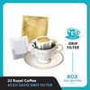 JJ Royal Coffee Aceh Arabica Drip Filter Inner Box, 54gr (@9gr x 6ct)