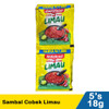 Indofood Sambal Cobek Limau, 18gr ( 5 pcs)