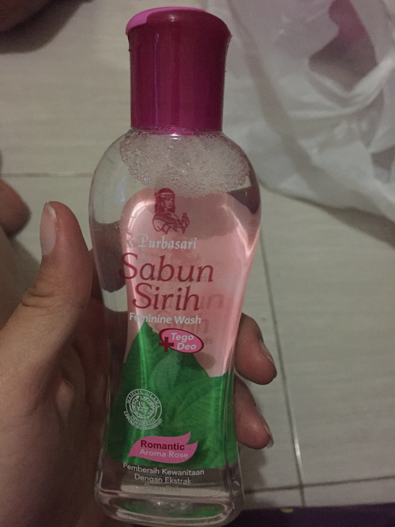 Purbasari Sabun Sirih Feminine Wash Romantic Rose, 125 ml - UD Jawa ...