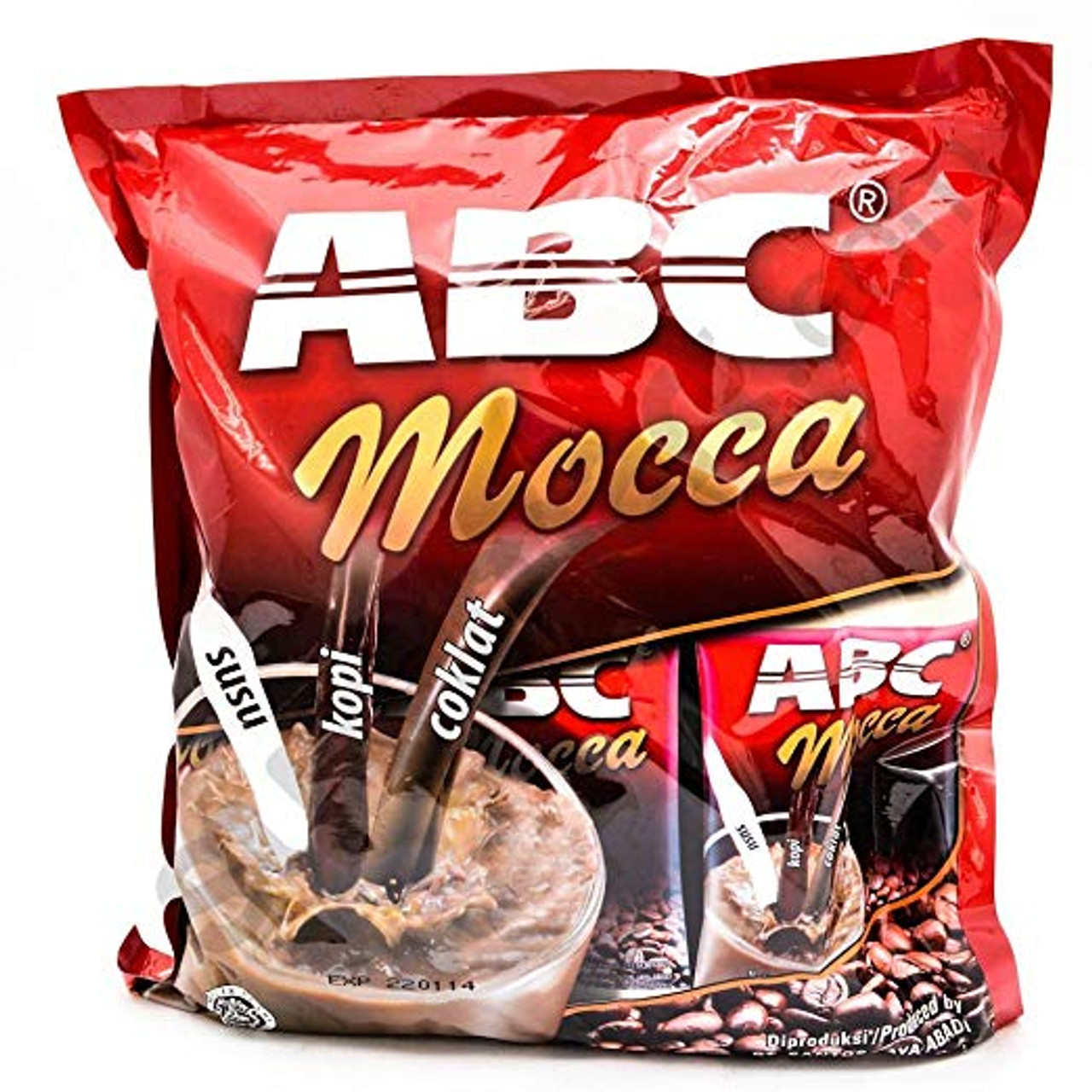 ABC Mocca Instan Coffee 30-ct, 28.57 Oz - UD Jawa Berkah Makmur