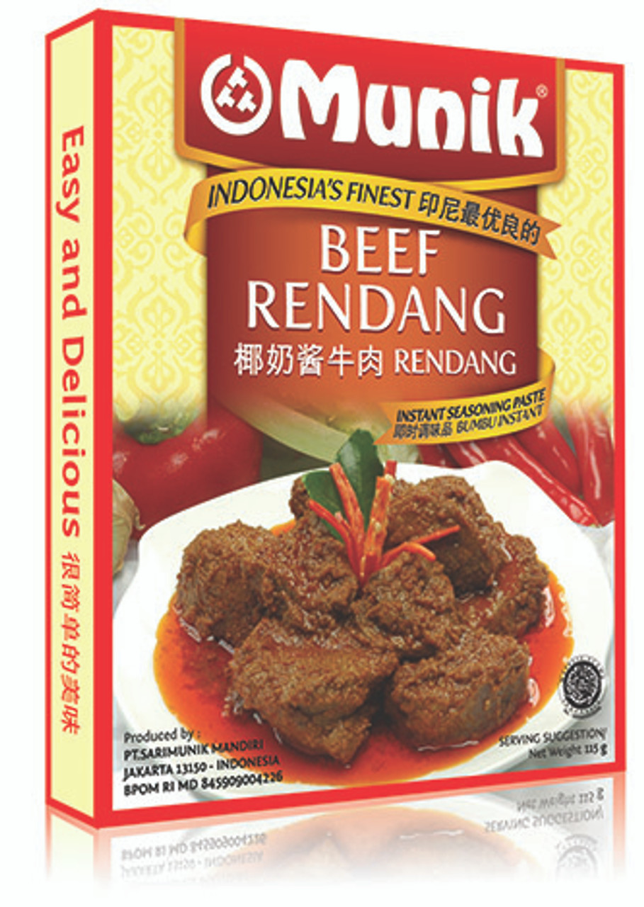 Bumbu Rendang (Beef in Chilli & Coconut Milk) - 4.1oz