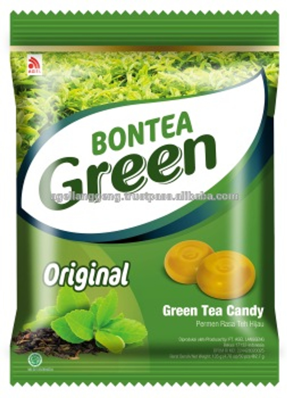 Bontea Green Tea Candy Original, 144 Gram