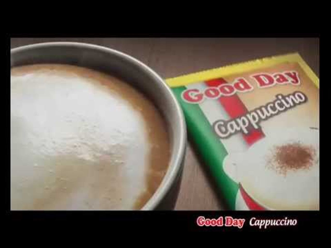 Good Day Cappuccino with Chocolate Granule Instant Coffee Box 125 Gram (4.40 Oz) 5-ct @ 25 Gram