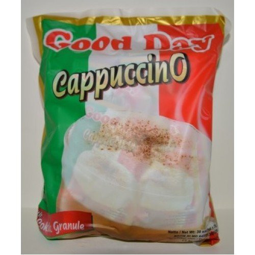 Good Day Cappuccino with Chocolate Granule Instant Coffee Bag, 750