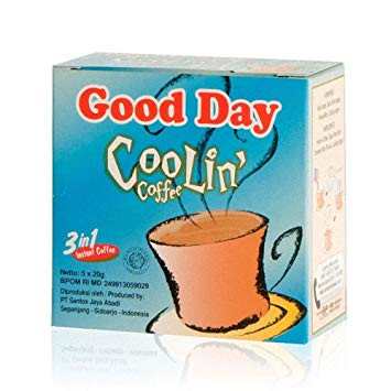 Good Day Coolin Coffee Instant Mint Flavour Coffee, 100 Gram (5ct