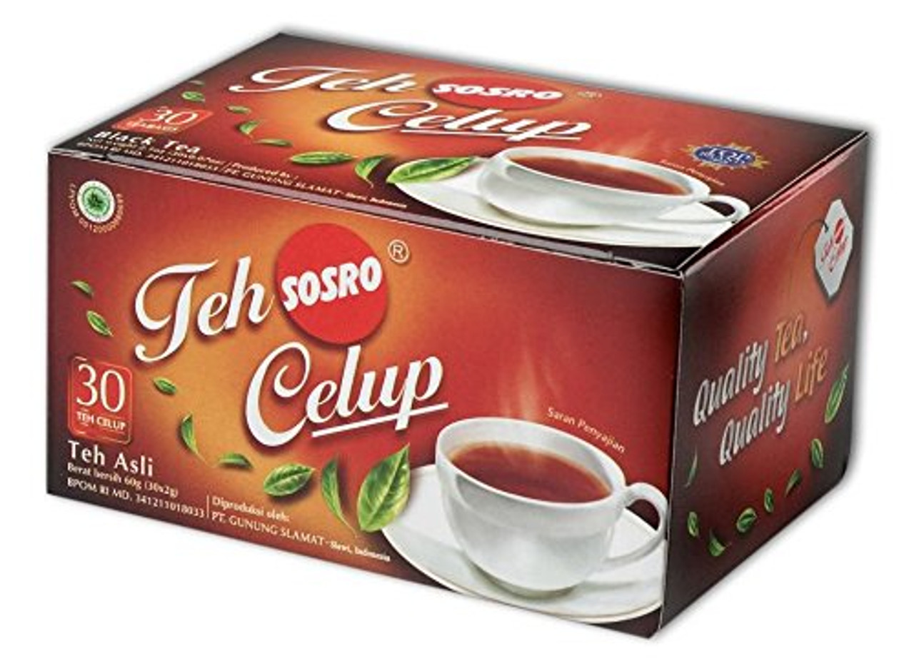 Sosro Teh Celup Black Tea 30-ct, 2.1 Oz