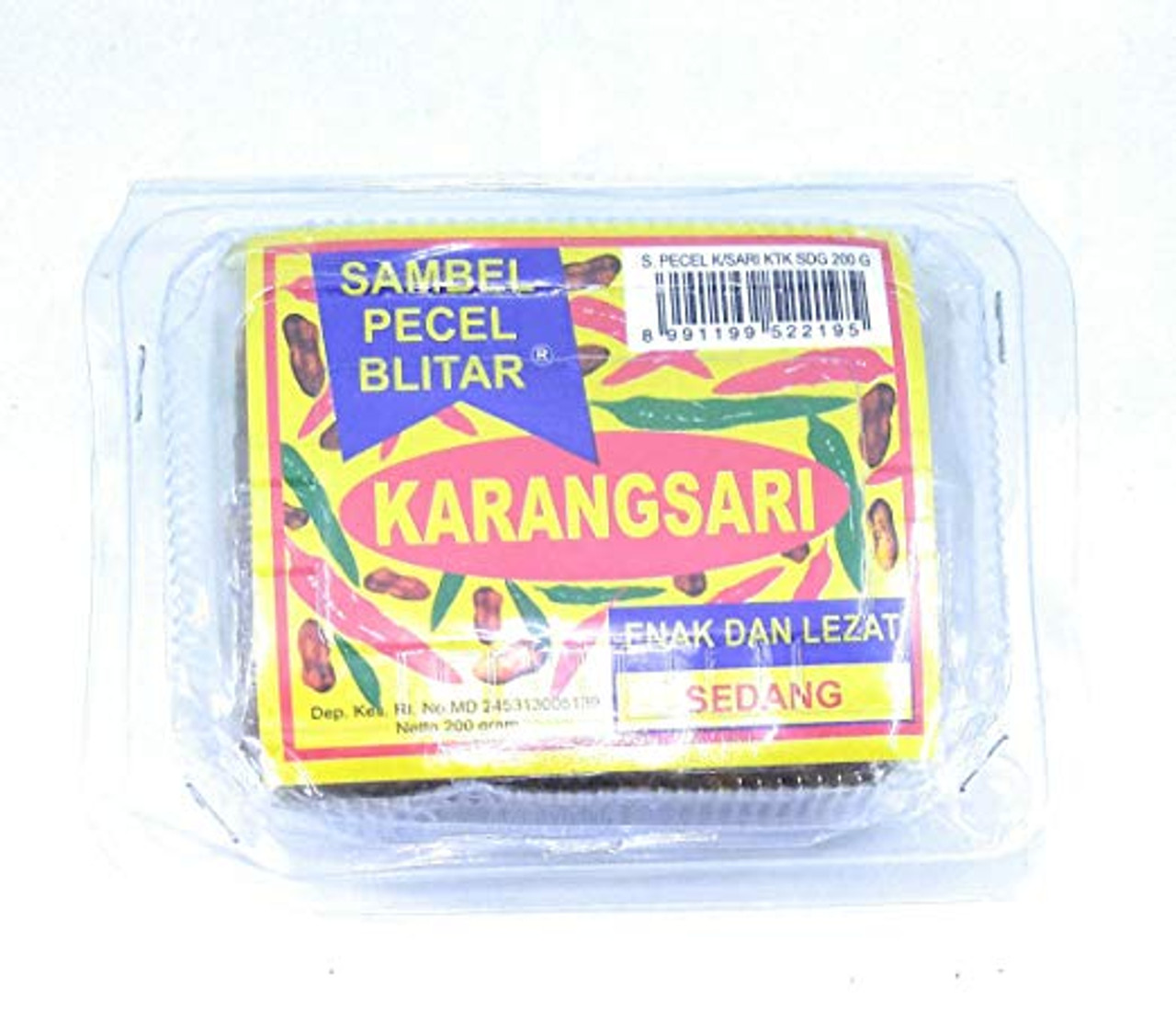 Karangsari Sambel Pecel Blitar - Sedang, 200 Gram