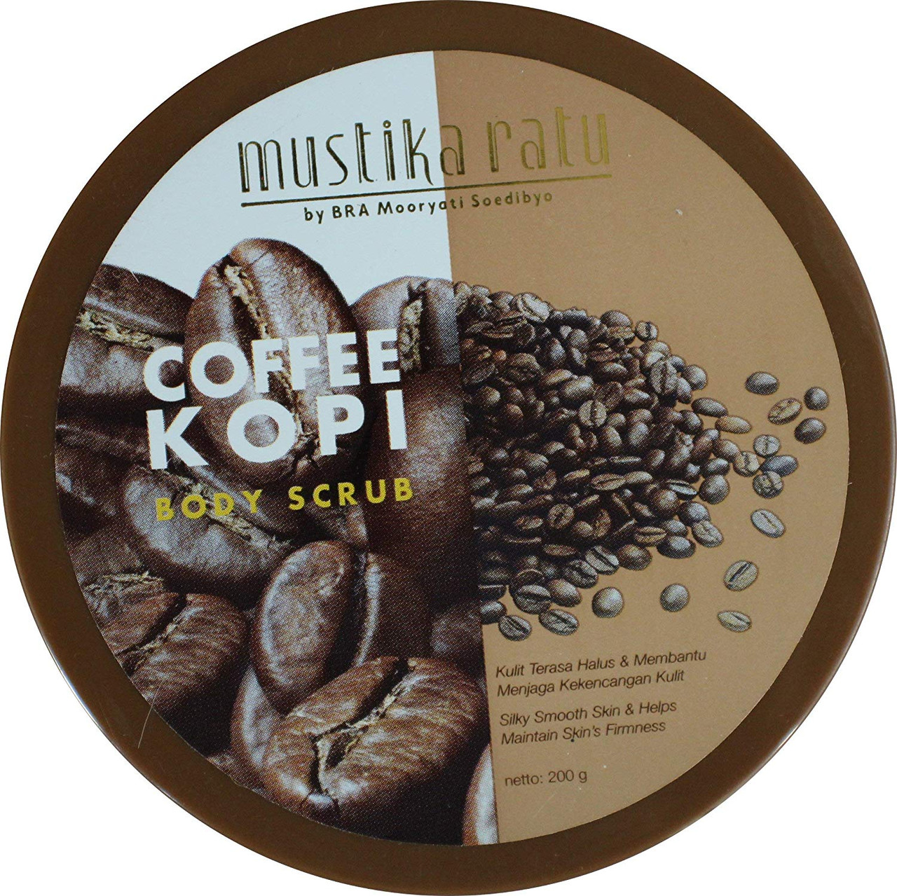 Mustika Ratu Coffee Body Scrub Sabun Lulur  200 Gram