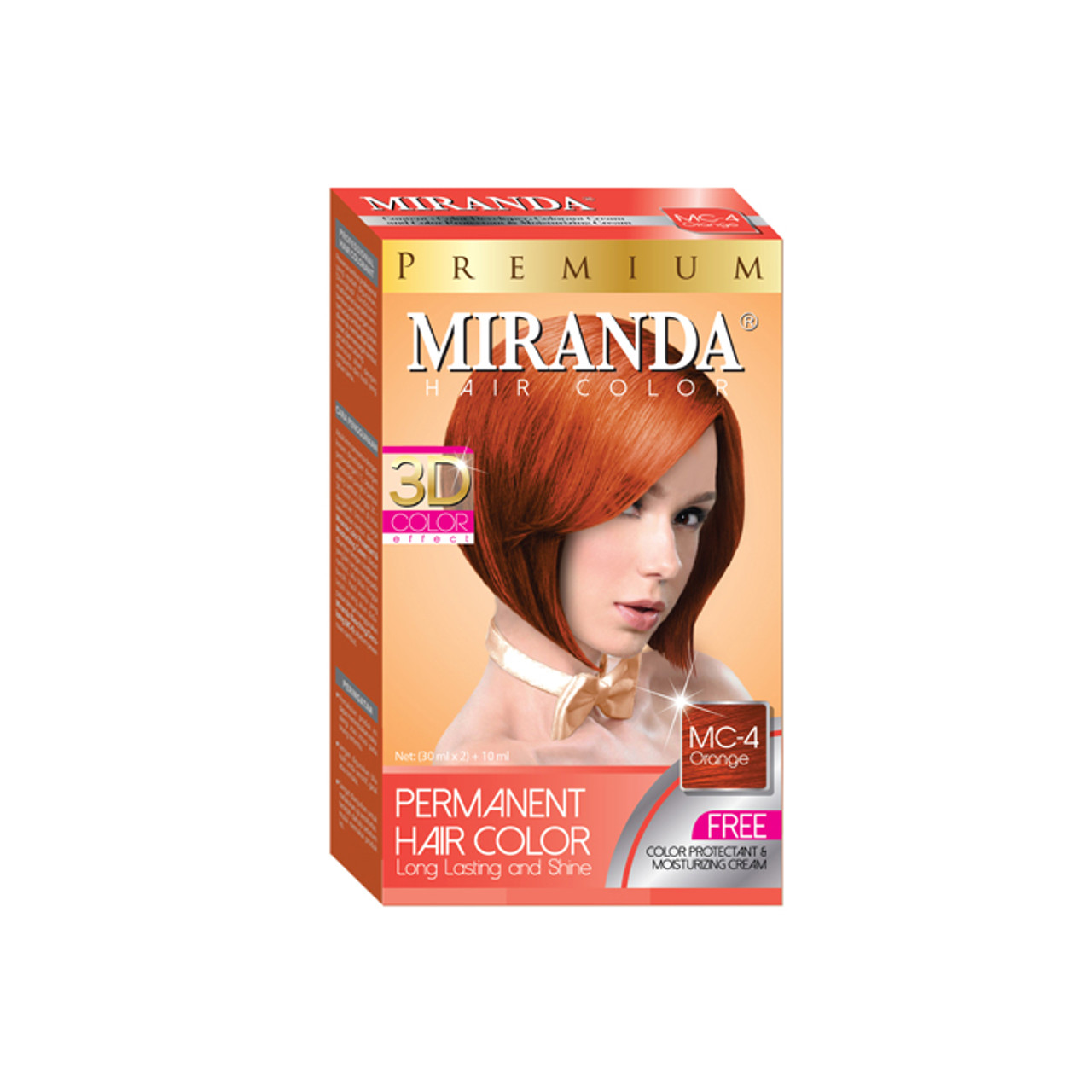 Miranda Hair Color Orange MC-4 (30ml + 30gr)