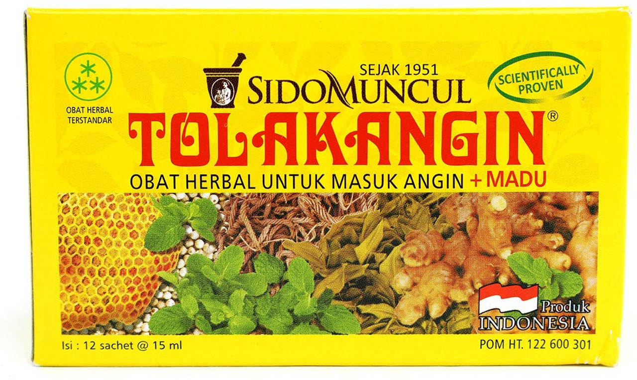 Tolak Angin Sido Muncul 12-ct, 180 Ml