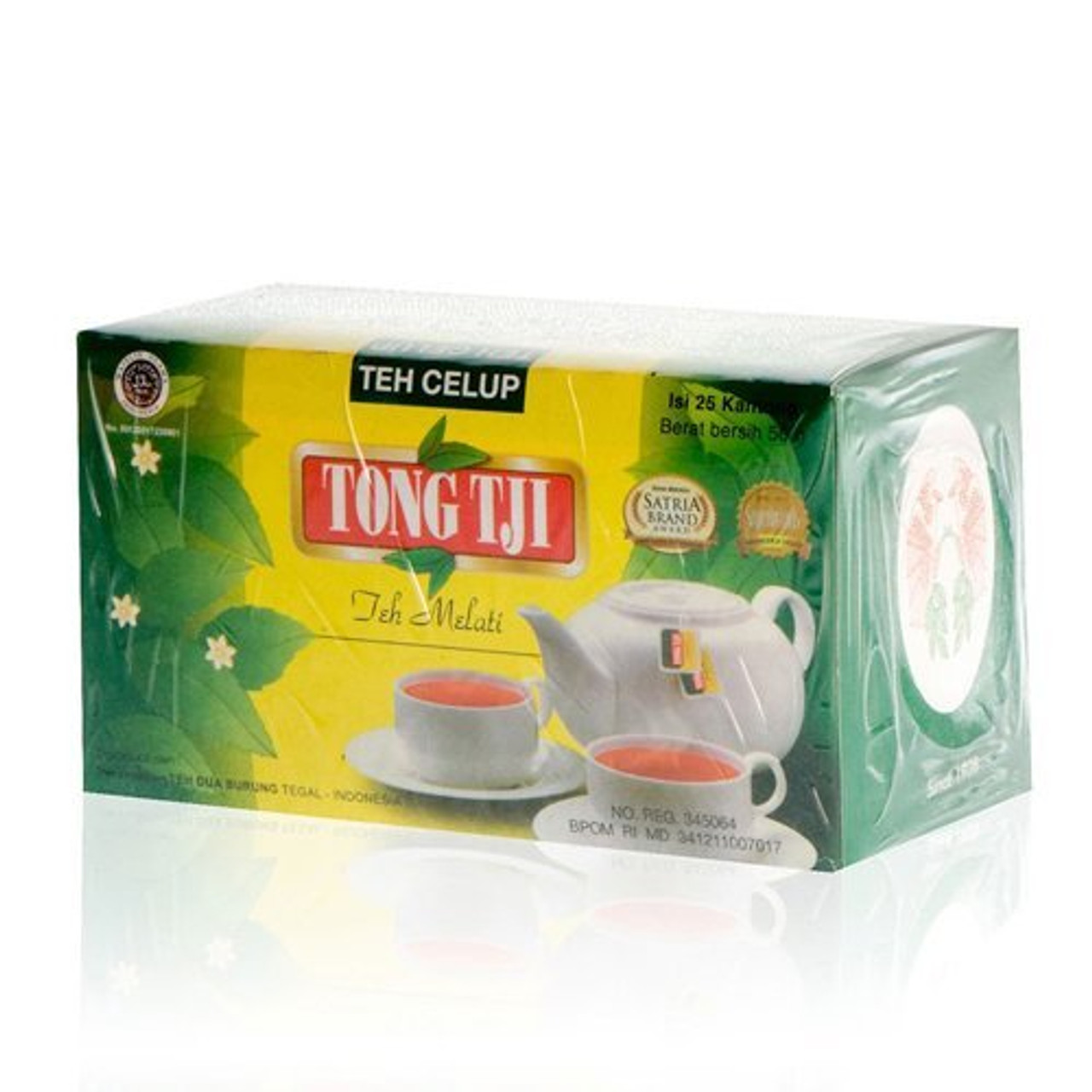 Tong Tji jasmine Tea 25-ct, with Envelope - UD Jawa Berkah Makmur