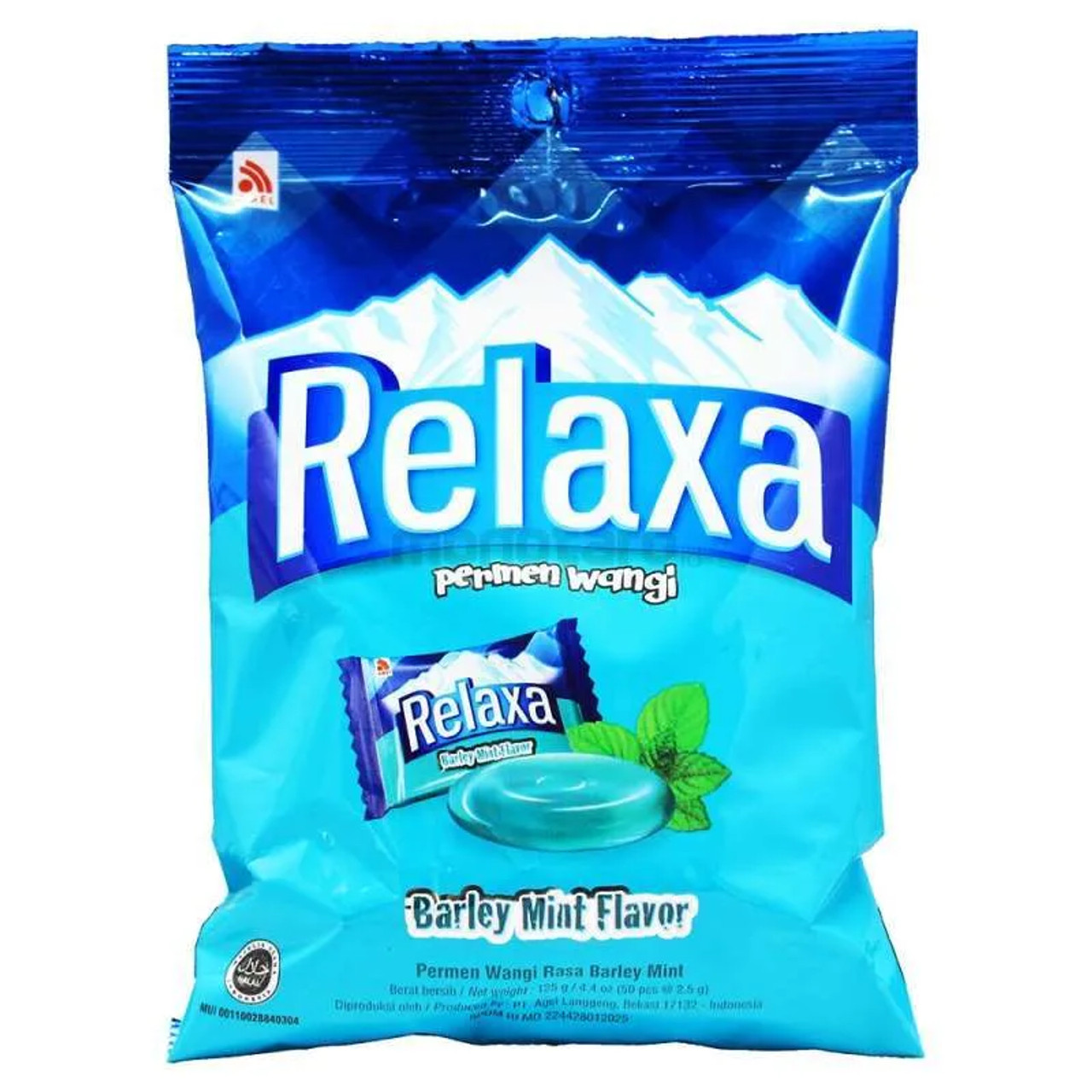 Relaxa Candy Barley Mint, 125 gram