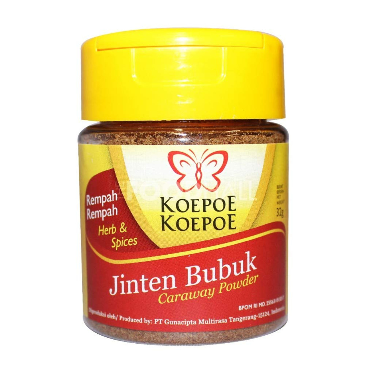 Koepoe-koepoe Jinten Bubuk (Caraway Powder), 32 Gram