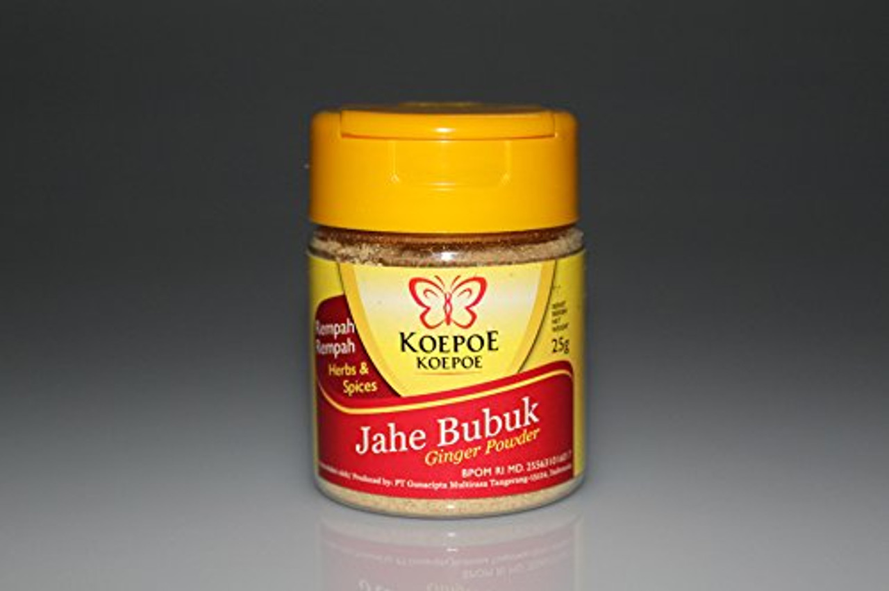 Koepoe-koepoe Jahe Bubuk, 25 Gram 