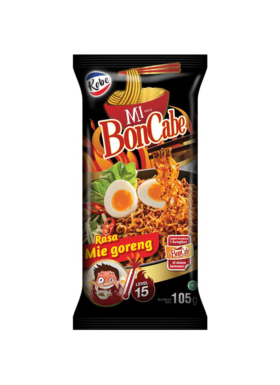 Mie Bon Cabe Noodle Rasa Mie Goreng,  105 Gram