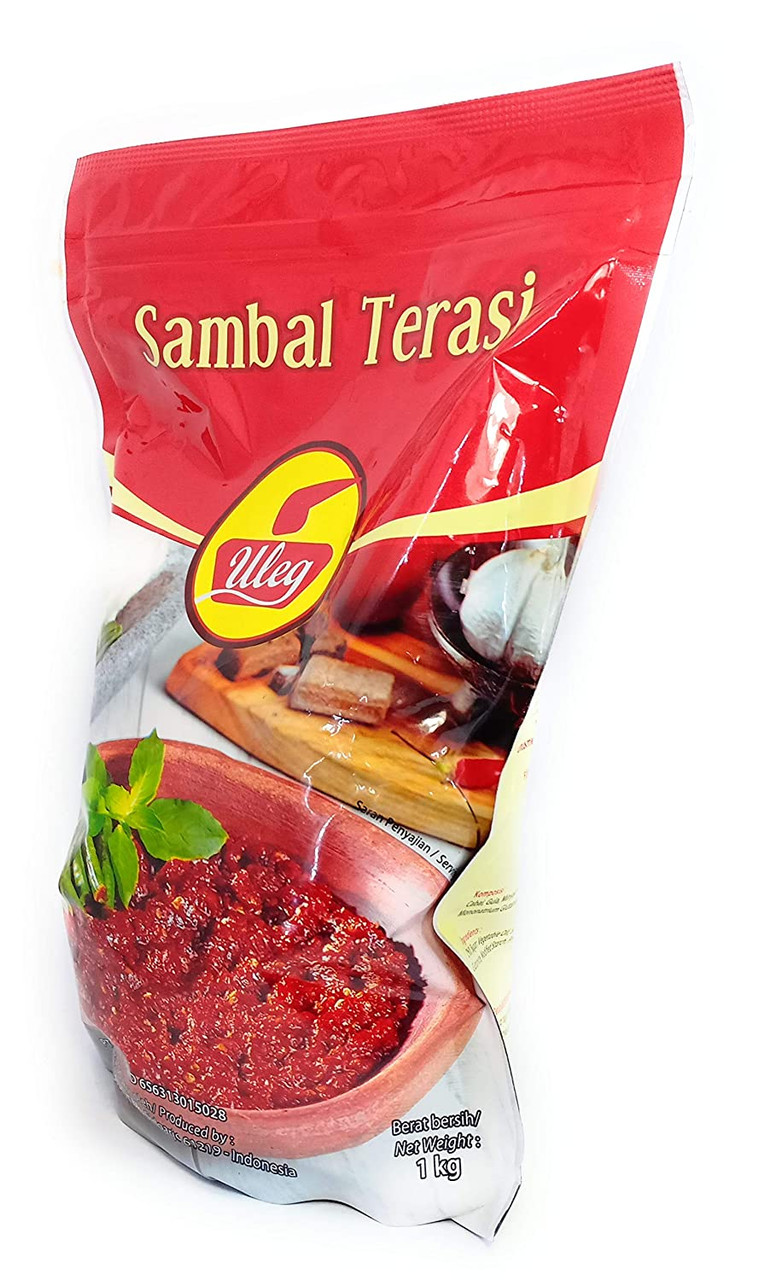 Finna Uleg Sambal Terasi (Chili Shrimp Paste), 1 Kg