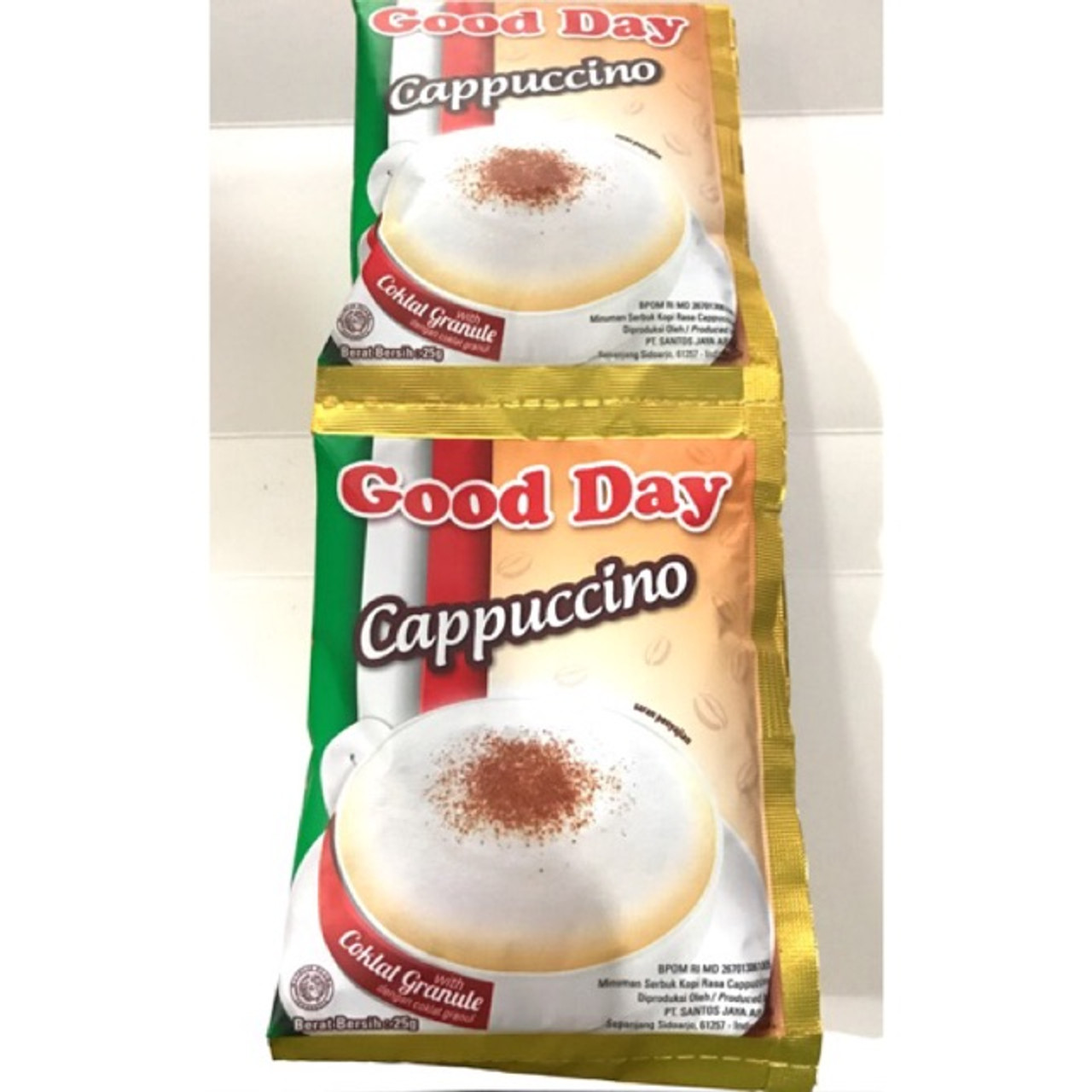 Indocafe Cappuccino 125 Gram 4.40 Oz Instant Coffee