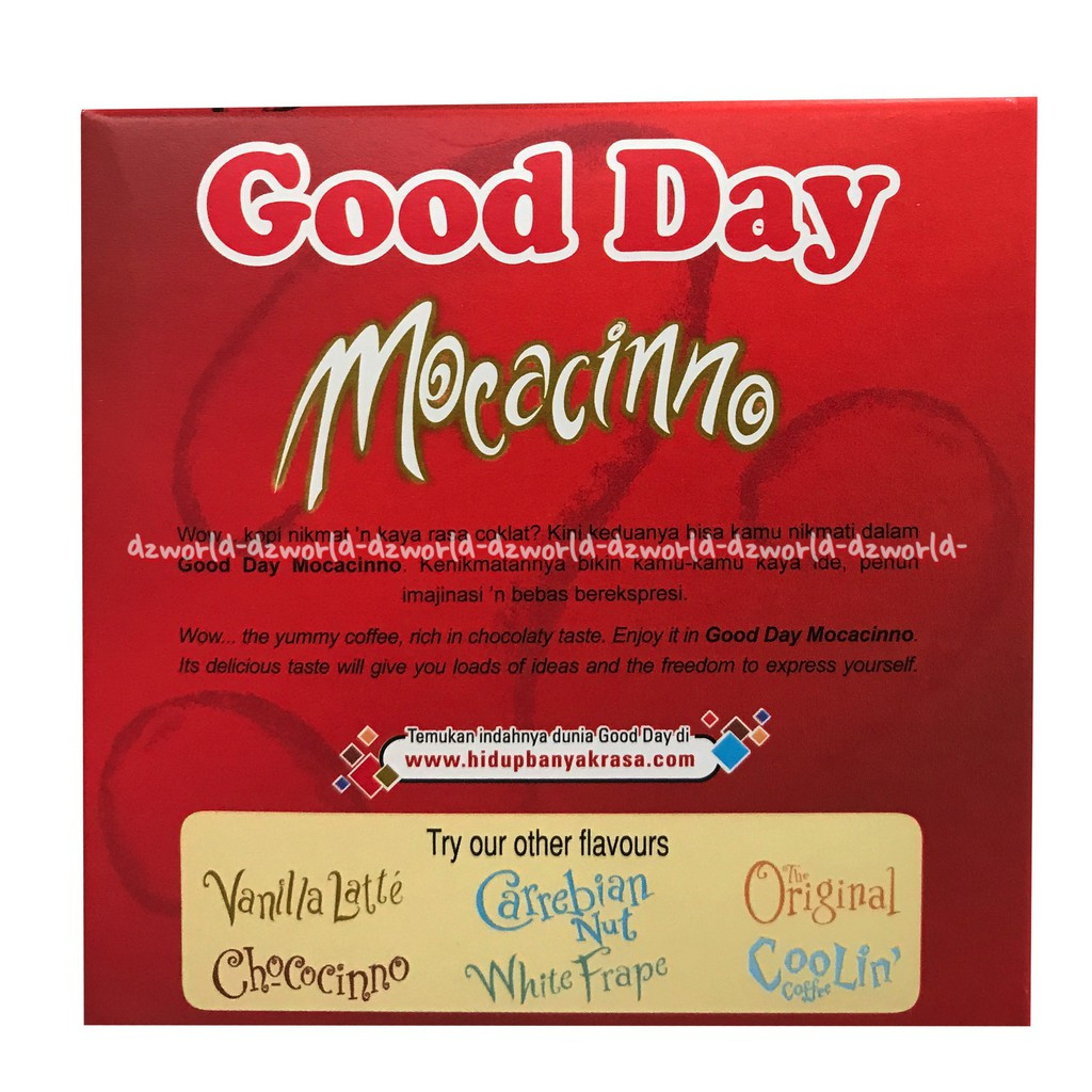 Good Day Moccacino Instant Coffee, 100 Gram (5ct x @20 gr) - (3.52