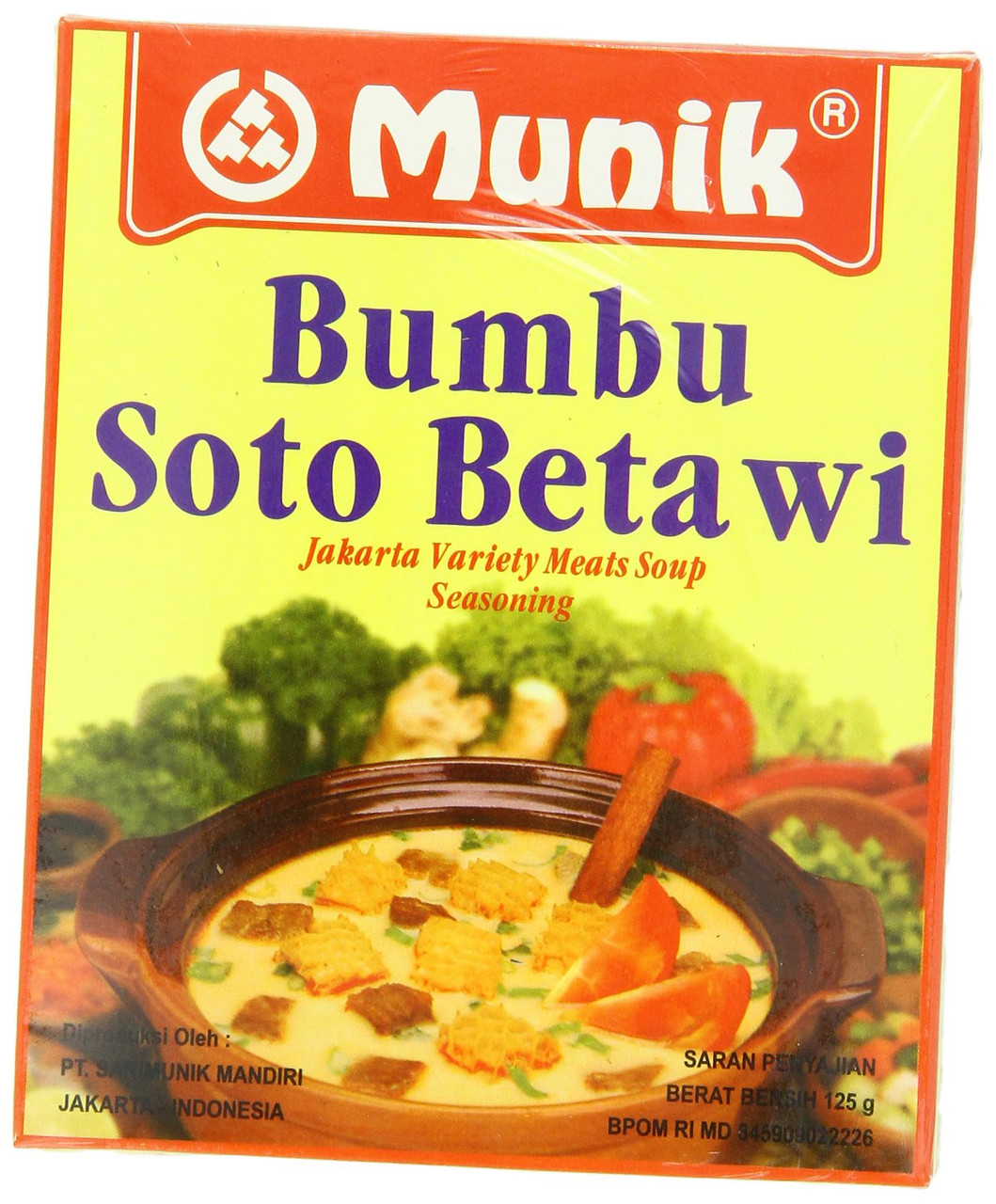 Munik Soto Betawi Jakarta Variety Meat Soup, 125-Gram 