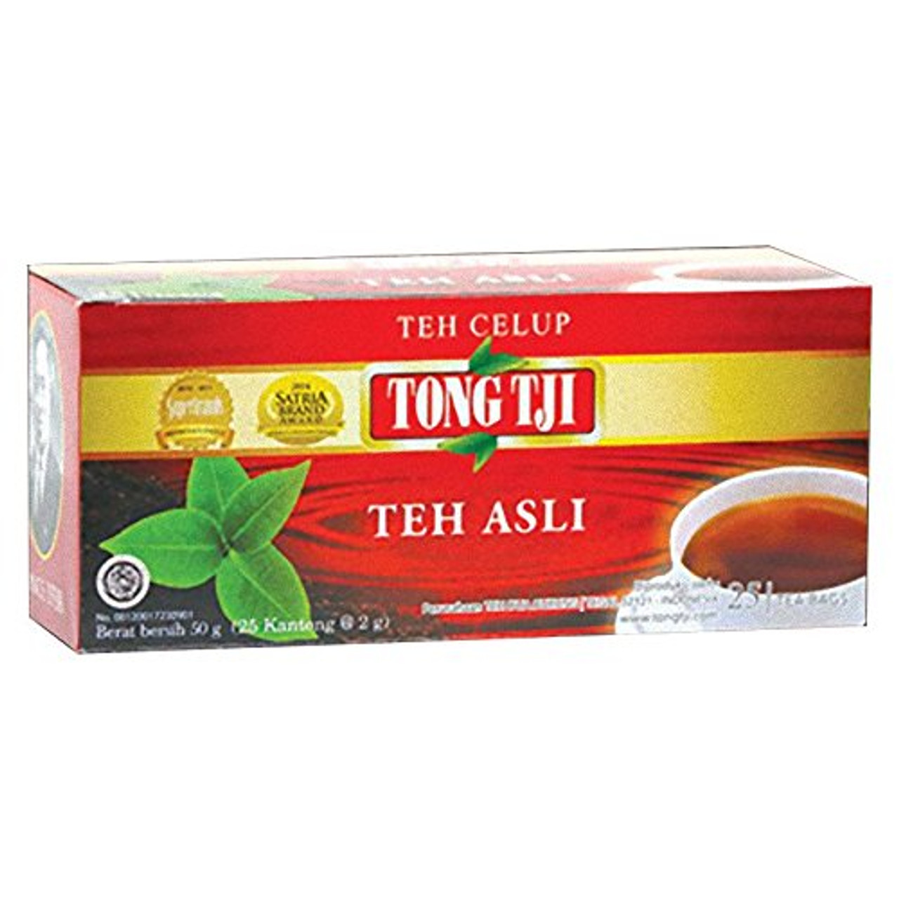 Tong Tji Black Tea 25-ct, 50 Gram - UD Jawa Berkah Makmur