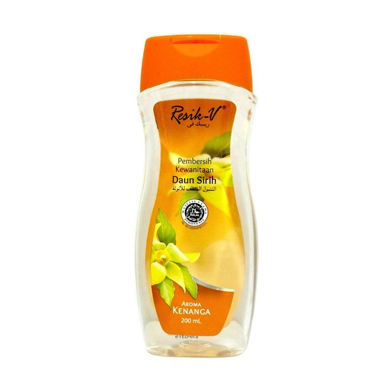 RESIK-V Vaginal Cleanser Daun Sirih Aroma Kenanga Frangipani, 200 ml 