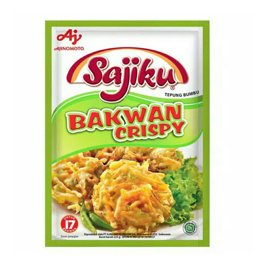 Sajiku Tepung Bakwan Crispy 90 Gr 3 17 Oz Ud Jawa Berkah Makmur