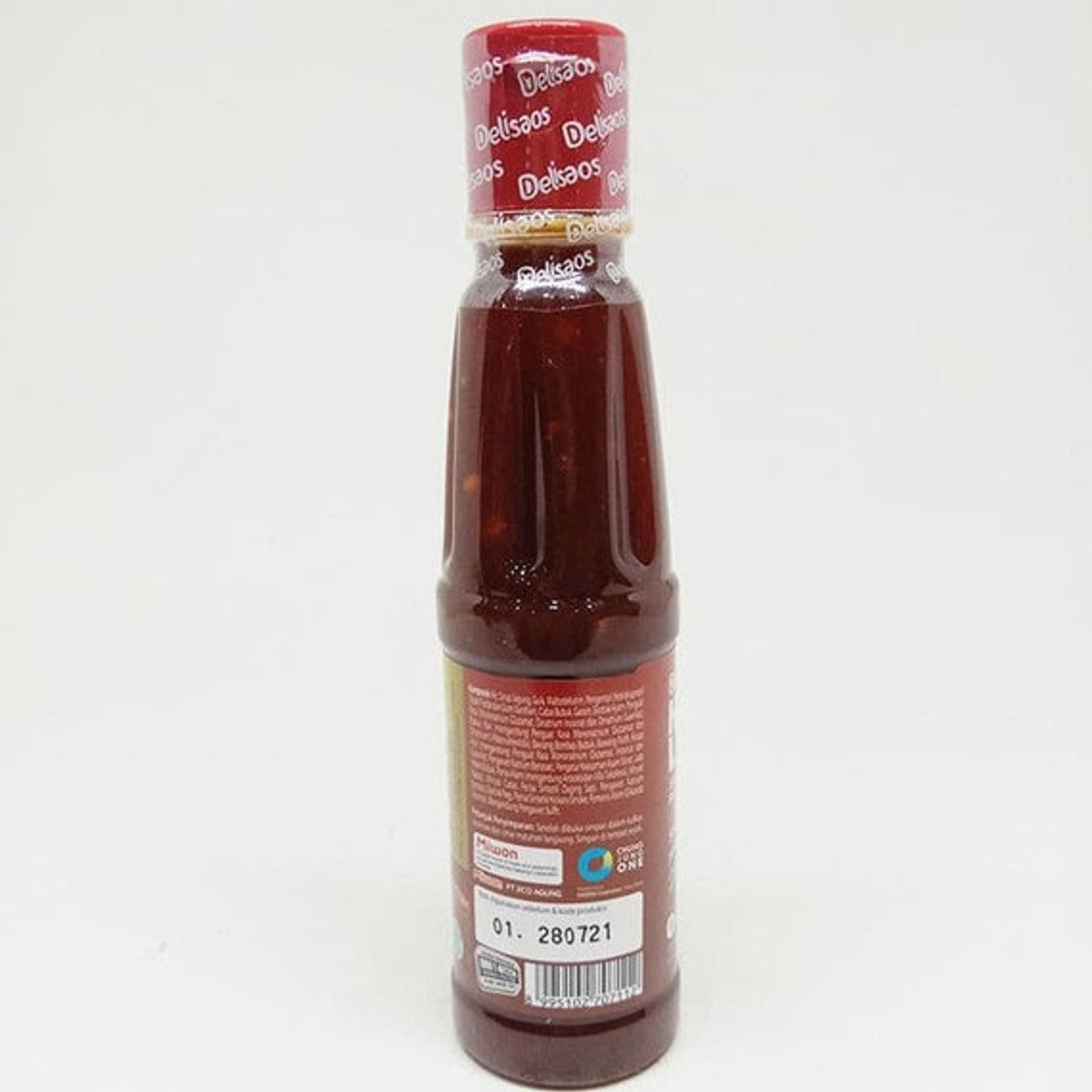 Mamasuka Saus Sambal Delisaos Hot Lava ( Chilli Sauce) 160Ml