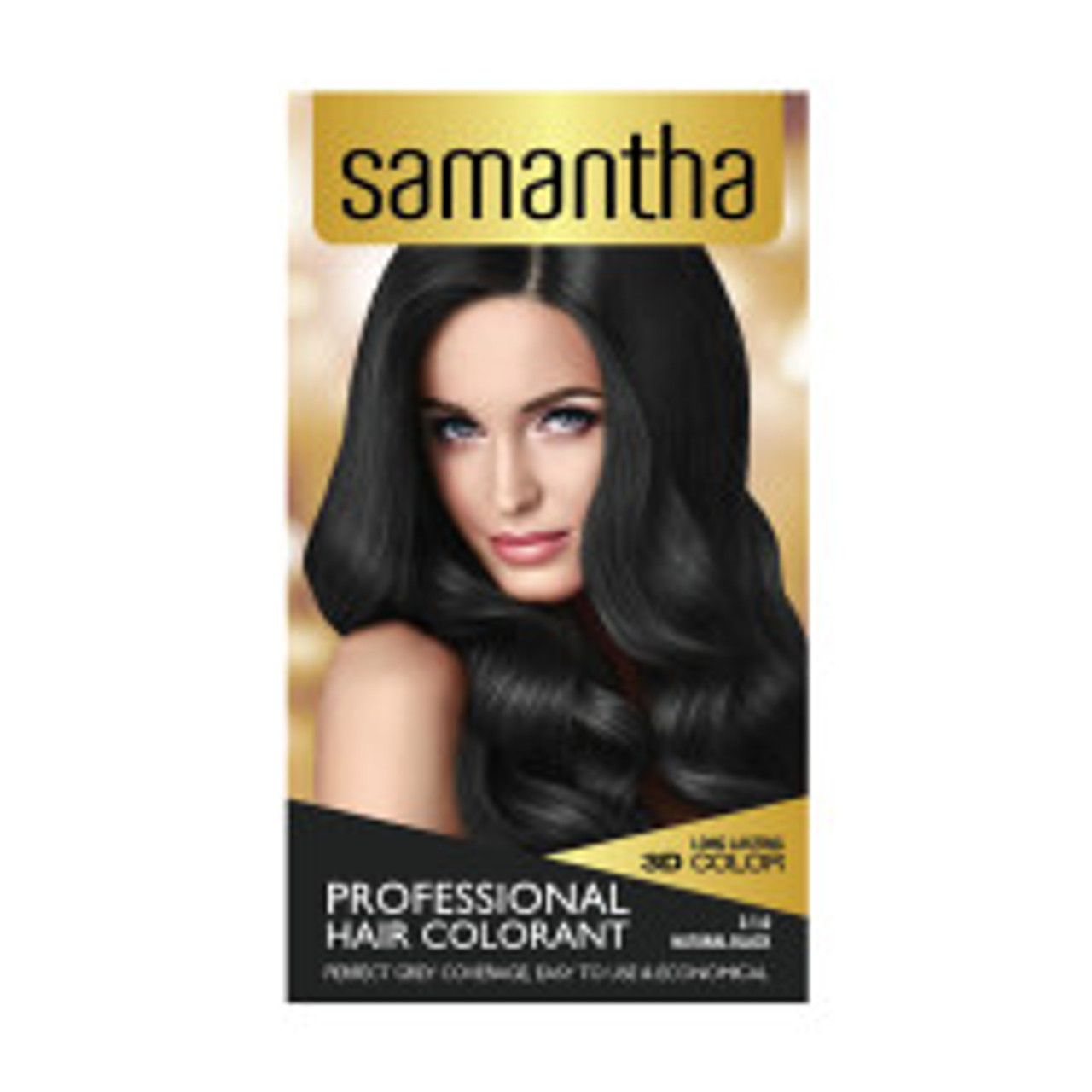 Samantha Hair Colorant Natural Black Box 25gr