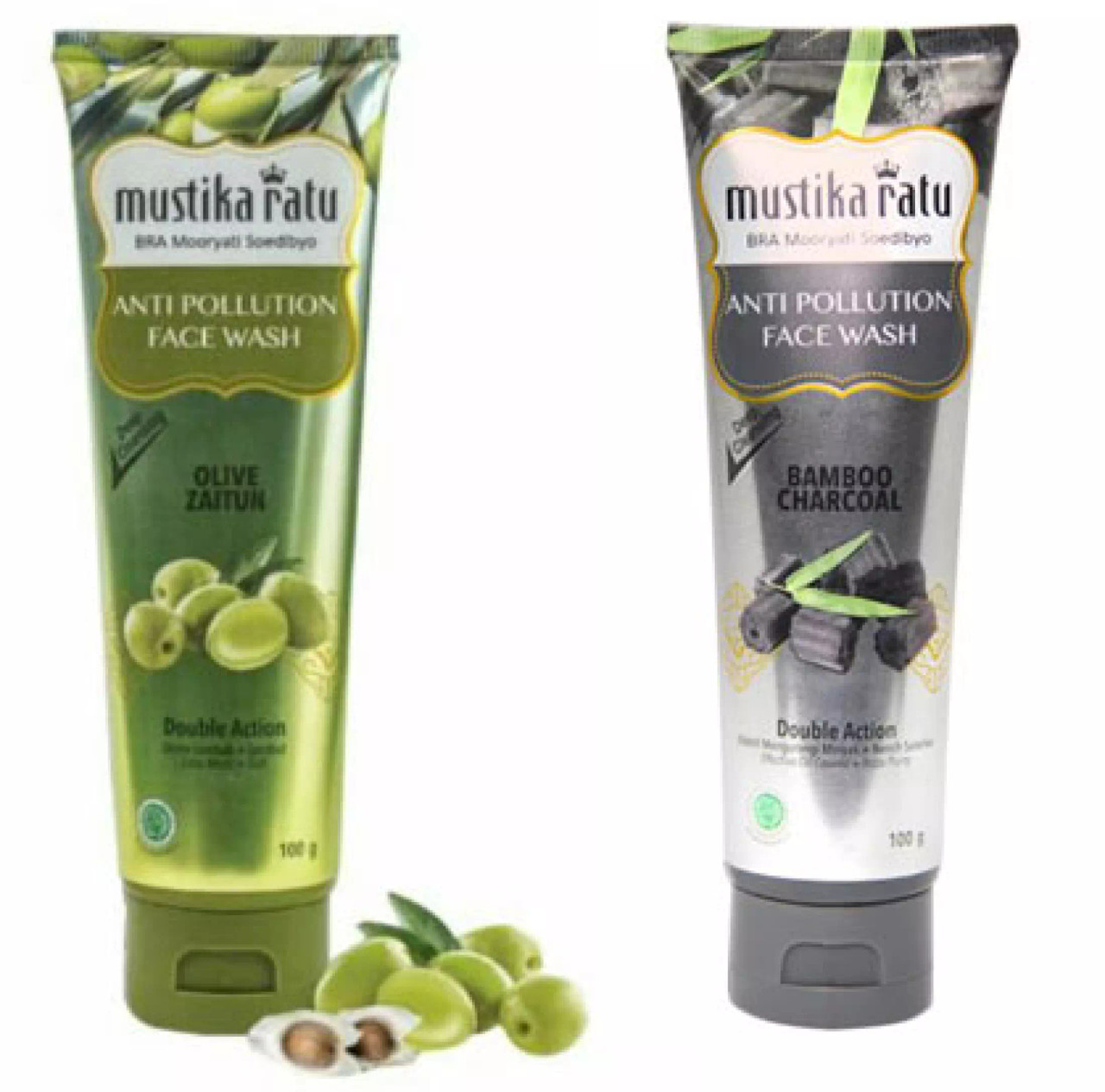 Mustika Ratu Face Wash Olive Zaitun MR 100gr