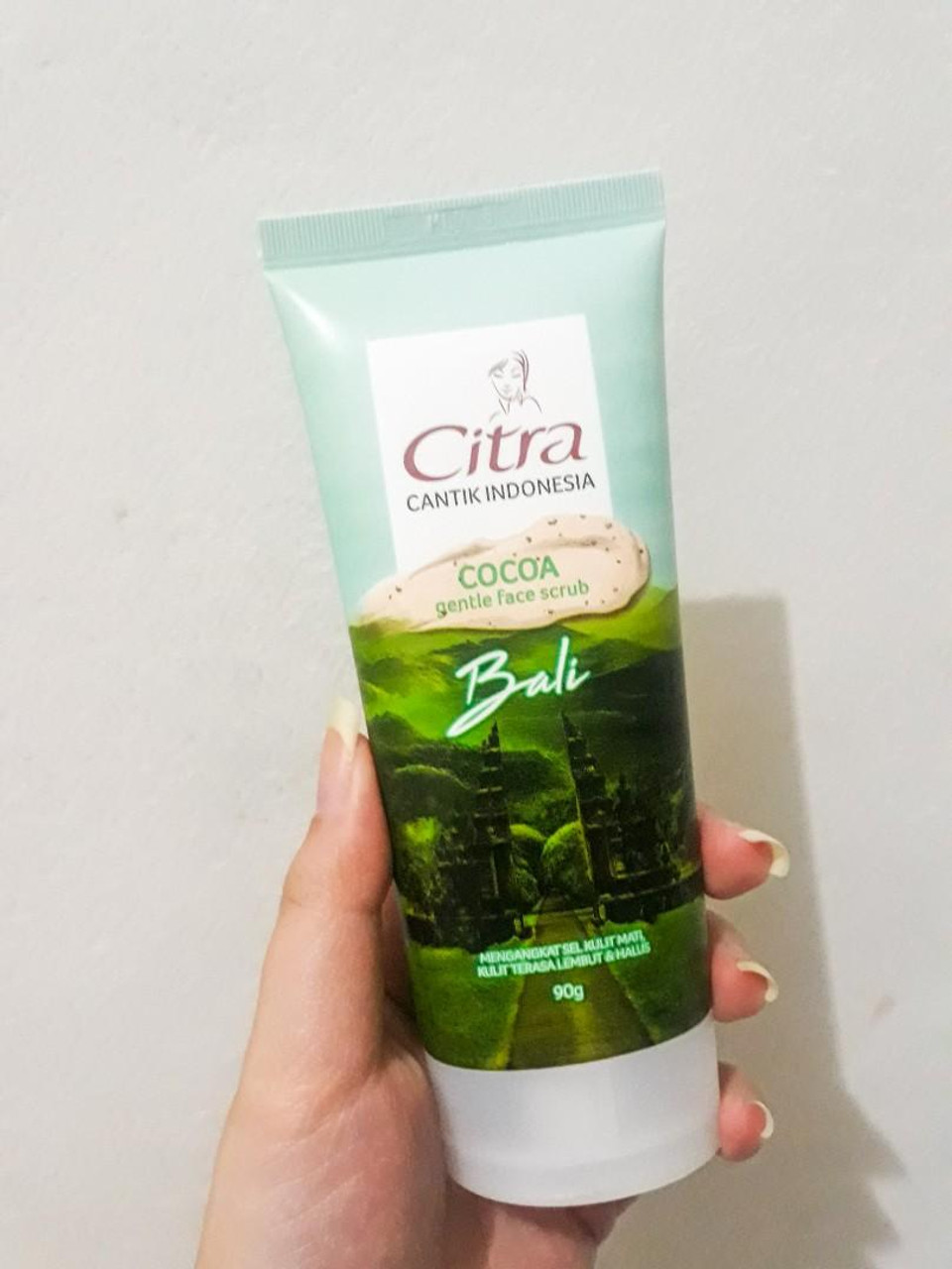 Citra Cocoa Gentle Face Scrub, 90gr