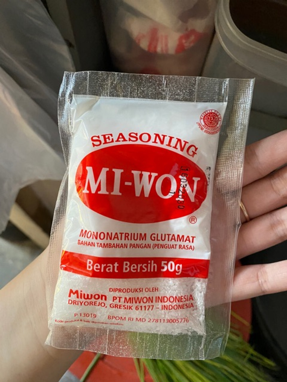 Miwon Mononatrium Glutamat, 1.76 Oz (50gr)