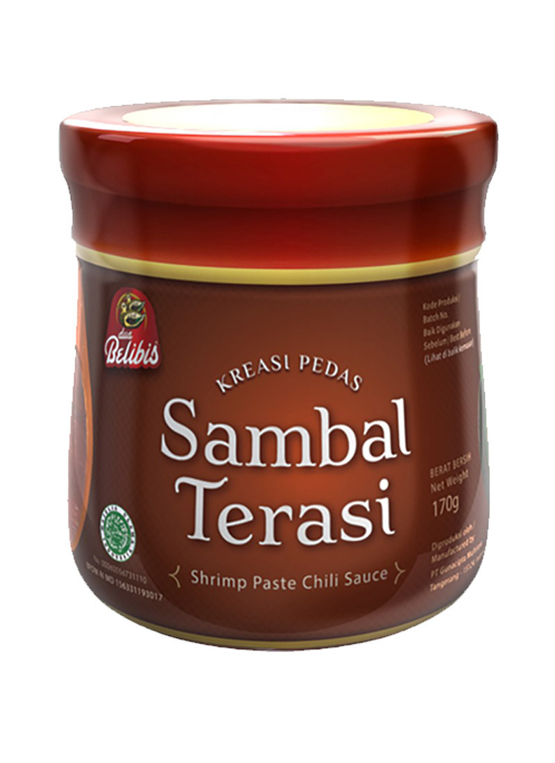 Dua Belibis Sambal Terasi (Chili Shrimp Paste), 170 gr - Javanese