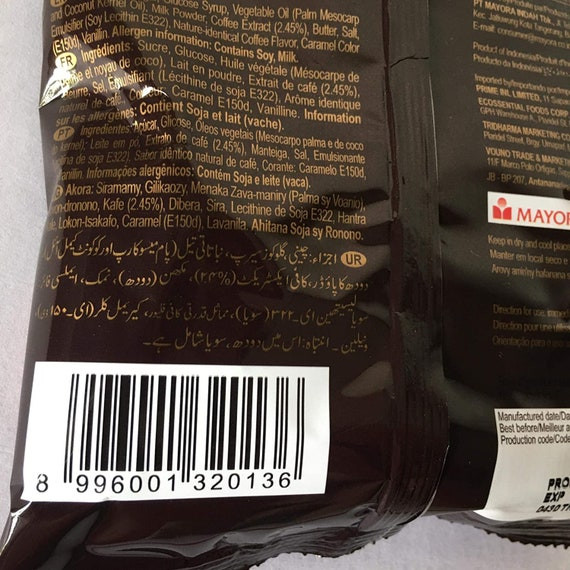 Kopiko coffeeshot Cappuccino coffee candy, 150 grams 5.29 oz UD