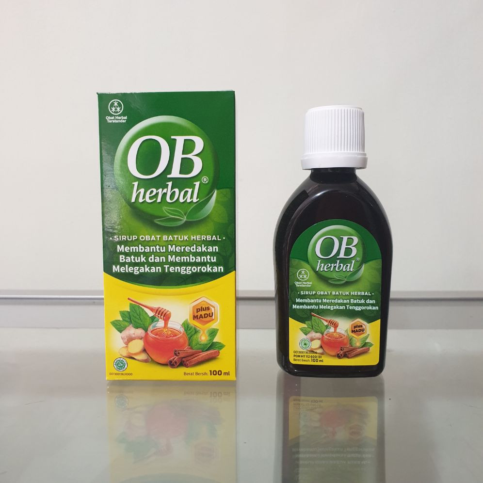 OB Herbal Coungh Syrup, 100ml - UD Jawa Berkah Makmur