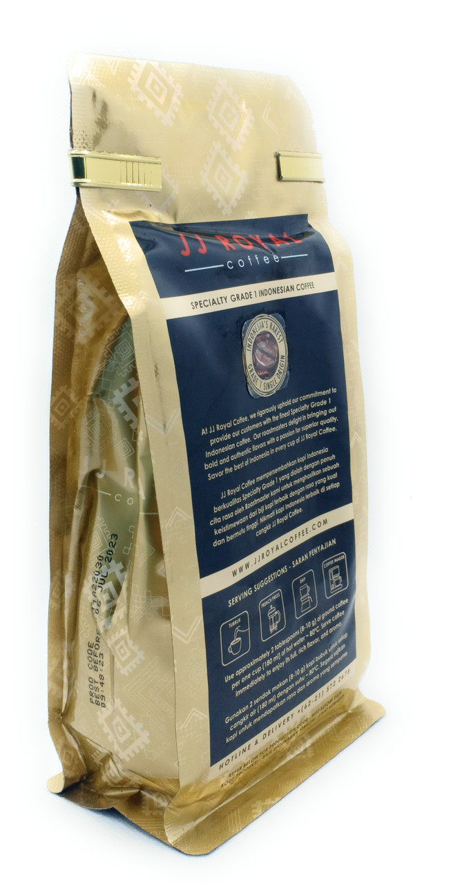 JJ Royal Aceh Gayo Arabica (Coffee Bean), 200 Gram 