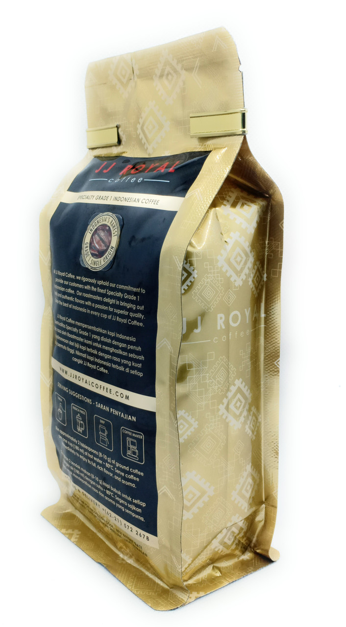 JJ Royal Toraja Arabica (Coffee Bean), 200 Gram - Javanese Taste