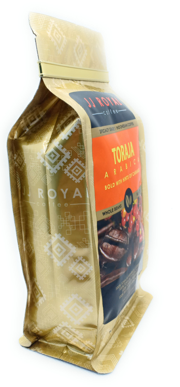 JJ Royal Toraja Arabica (Coffee Bean), 200 Gram - Javanese Taste