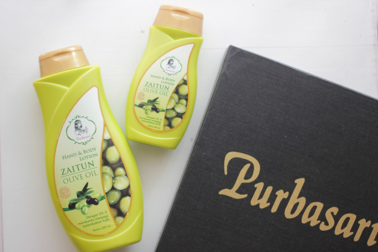 Purbasari Hand & Lotion Zaitun Olive, 100 ml UD Jawa Berkah Makmur