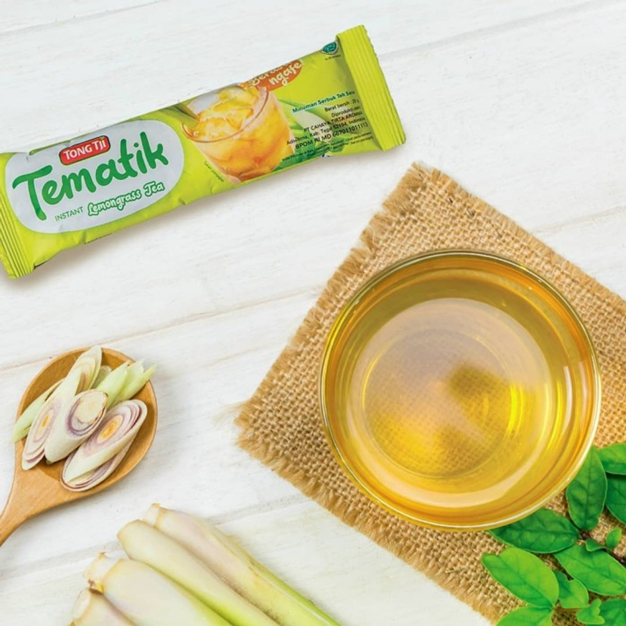 Tong Tji Tematik Instant Lemongrass 10 sachet 10 sachets