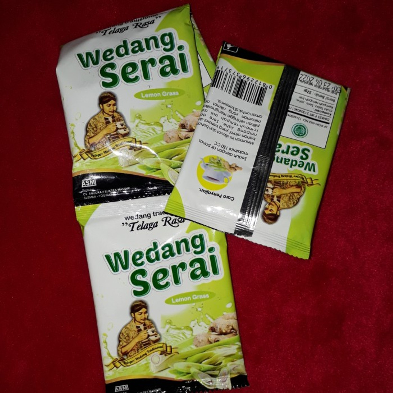 Telaga Rasa Wedang Traditional lemon grass wedang 10 ct @ 27 gr