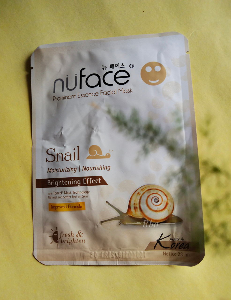 NuFace Facial Mask Snail 23 ml 