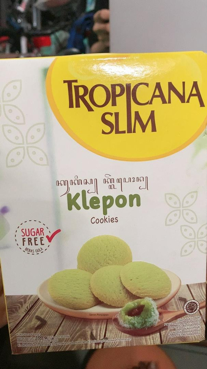 Tropicana Slim Cookies Klepon, 100 gram
