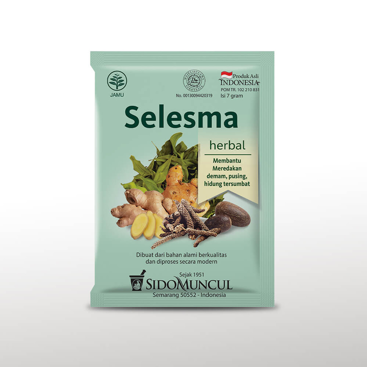 Sido Muncul Jamu Selesma, 70gr (10ct @ 7gr)