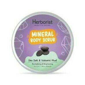 Herborist Mineral Body Scrub Sea Salt & Volcanic Mud, 200 Gram