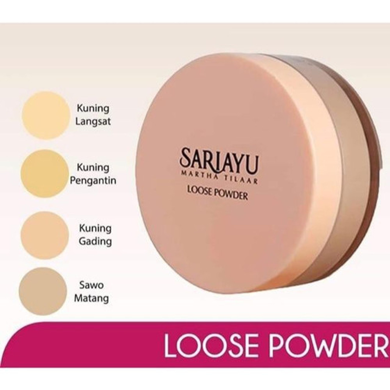 Sariayu Loose Powder Kuning Langsat 14gr