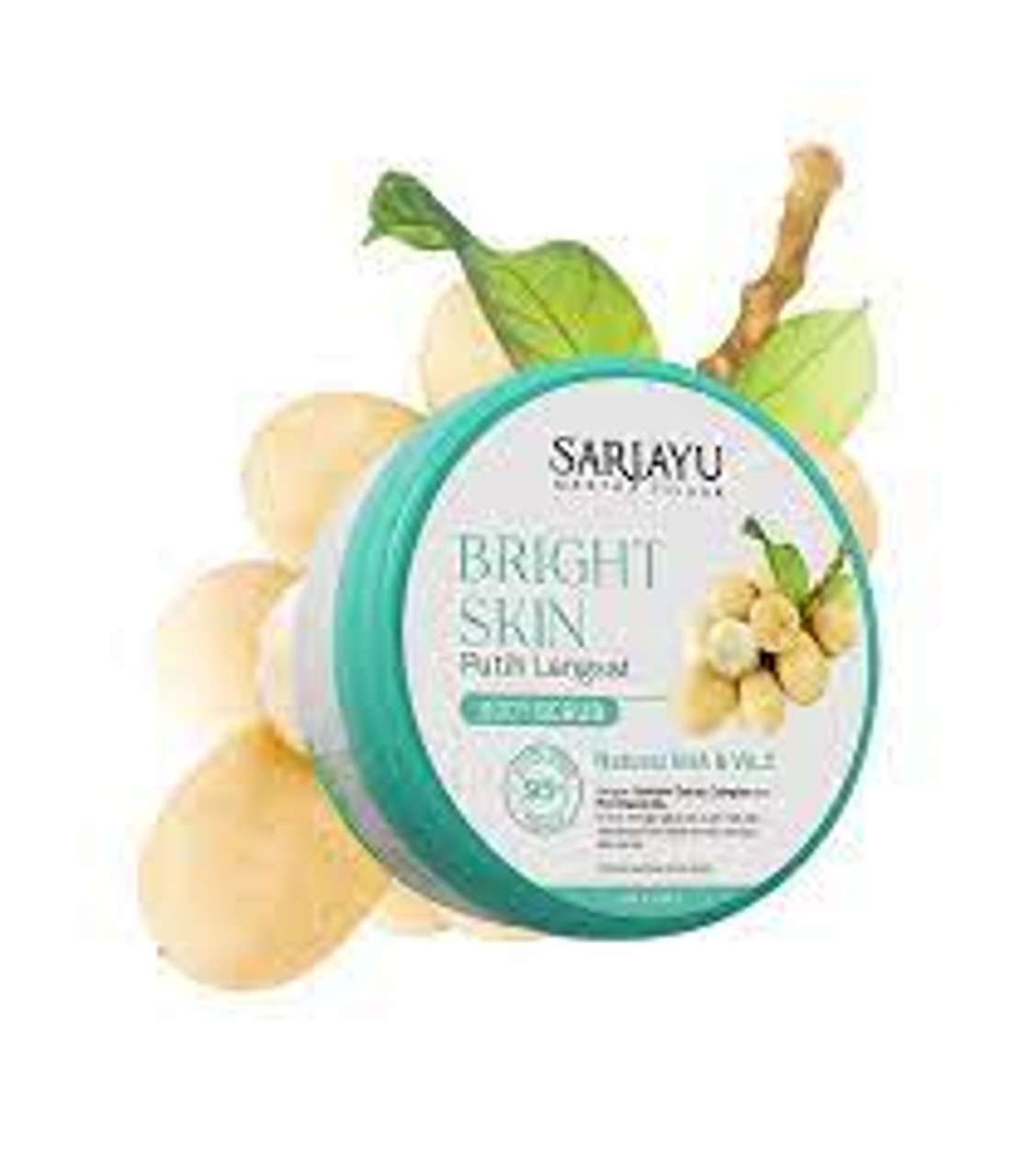 Sariayu Bright Skin Putih Langsat Body Scrub, 175 gr