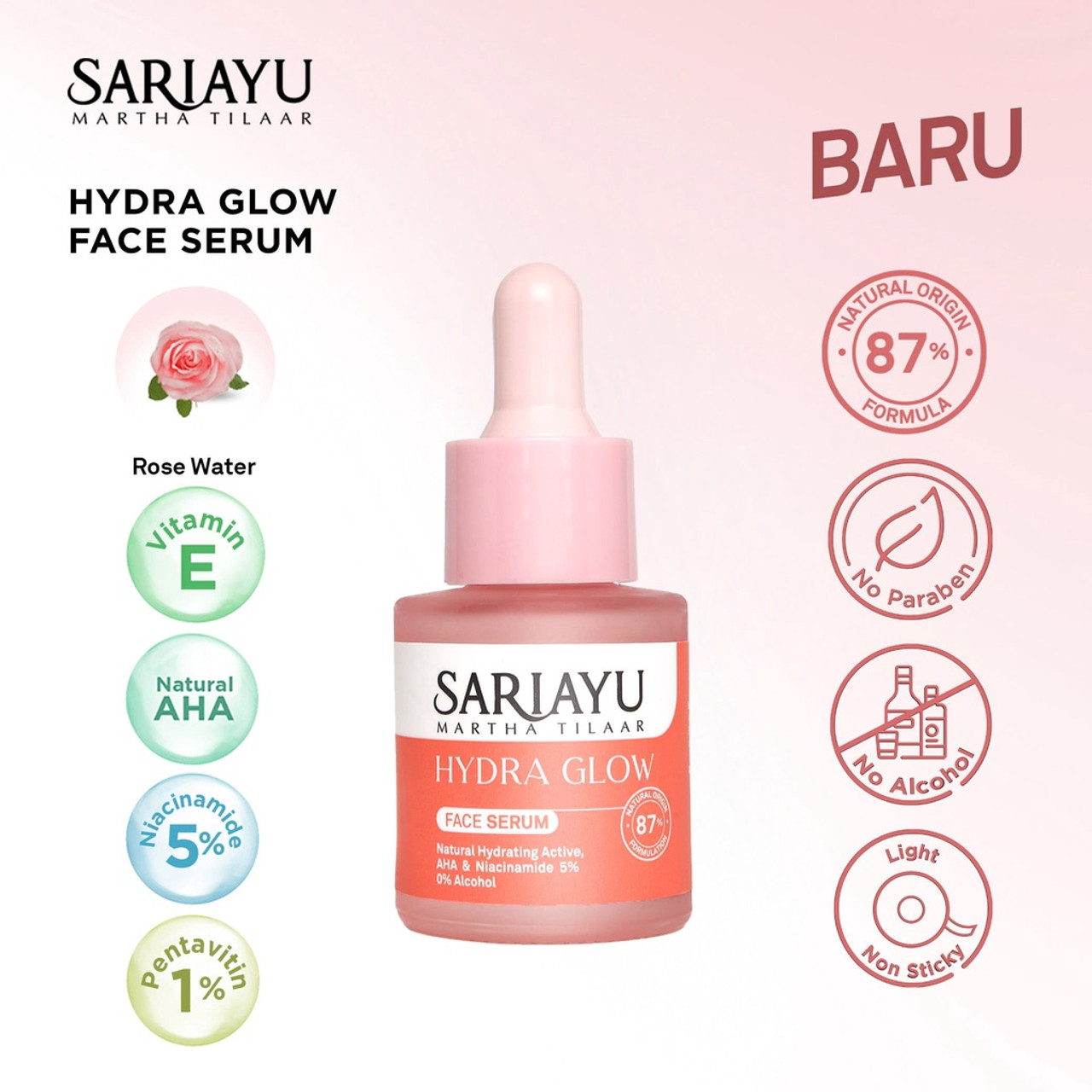 Sariayu Hydra Glow Face Serum, 20ml