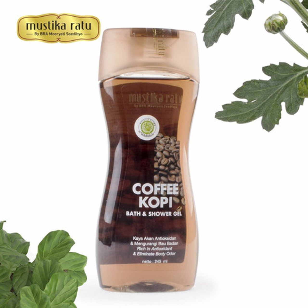 Mustika Ratu Shower Gel Coffee Sabun Mandi ,245 ml