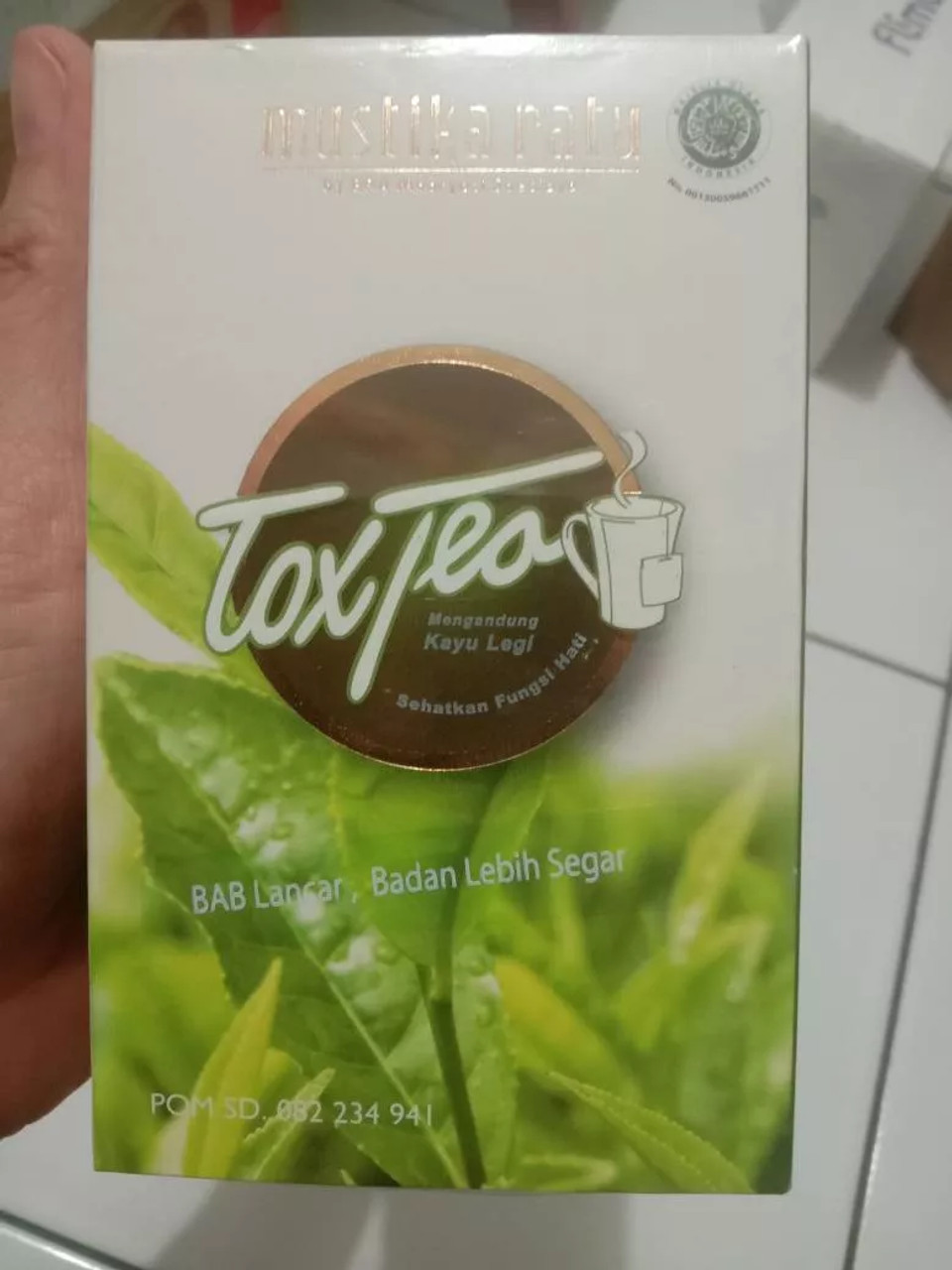 Mustika Ratu Perawatan Tubuh Teh Tox Tea 15 pcs